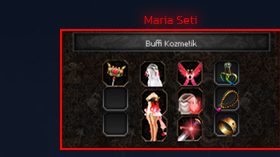 Maria Set Buffi Cosmetic